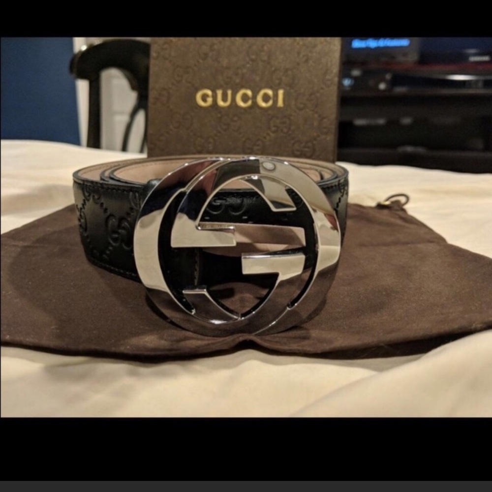 Black edition Gucci belt